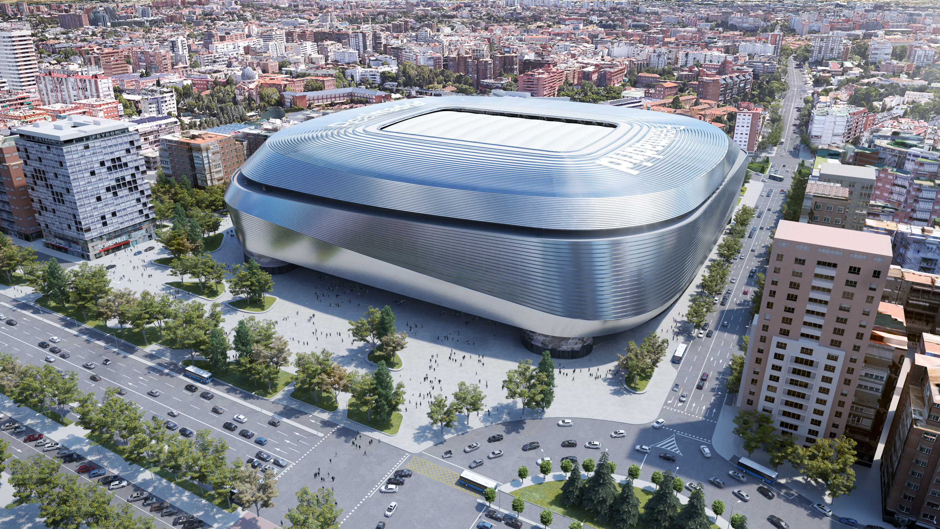 Acerinox suministrará el acero inoxidable que revestirá el nuevo estadio  del Real Madrid
