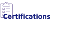 Certifications