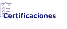 Certificaciones
