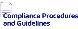 Compliance Procedures and Guidelines
