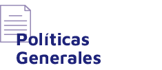 Políticas generales