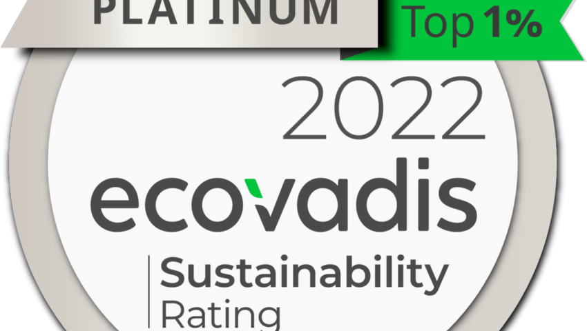 Acerinox recibe el más alto reconocimiento en Sostenibilidad, nivel Platino, otorgado por Ecovadis